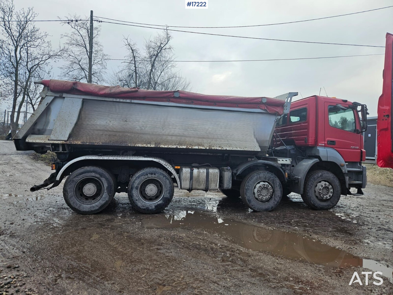 Mercedes-Benz Axor 3240 four-axle tipper (2012) - Tipper: picture 4 Mercedes-Benz Axor 3240 four-axle tipper (2012) - Tipper: picture 4