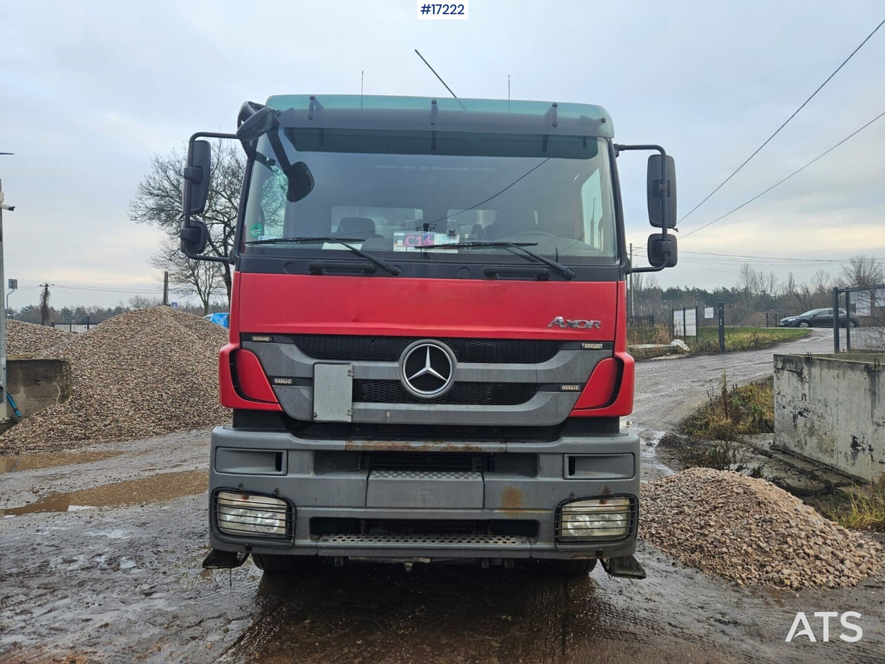 Mercedes-Benz Axor 3240 four-axle tipper (2012) - Tipper: picture 2 Mercedes-Benz Axor 3240 four-axle tipper (2012) - Tipper: picture 2