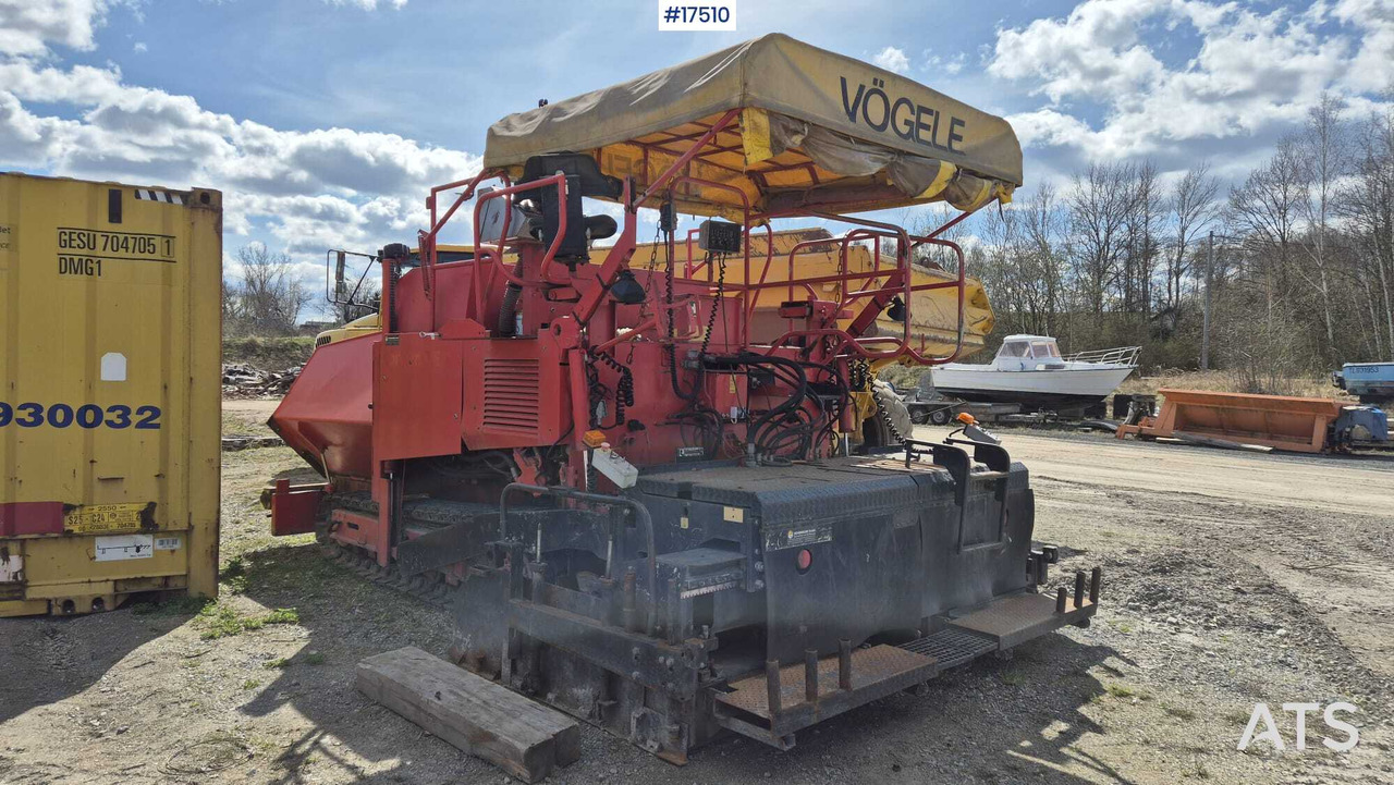 Rozściełacz asfaltu gąsienicowy Vögele SUPER 1600 (1999) - Asphalt paver: picture 4 Rozściełacz asfaltu gąsienicowy Vögele SUPER 1600 (1999) - Asphalt paver: picture 4