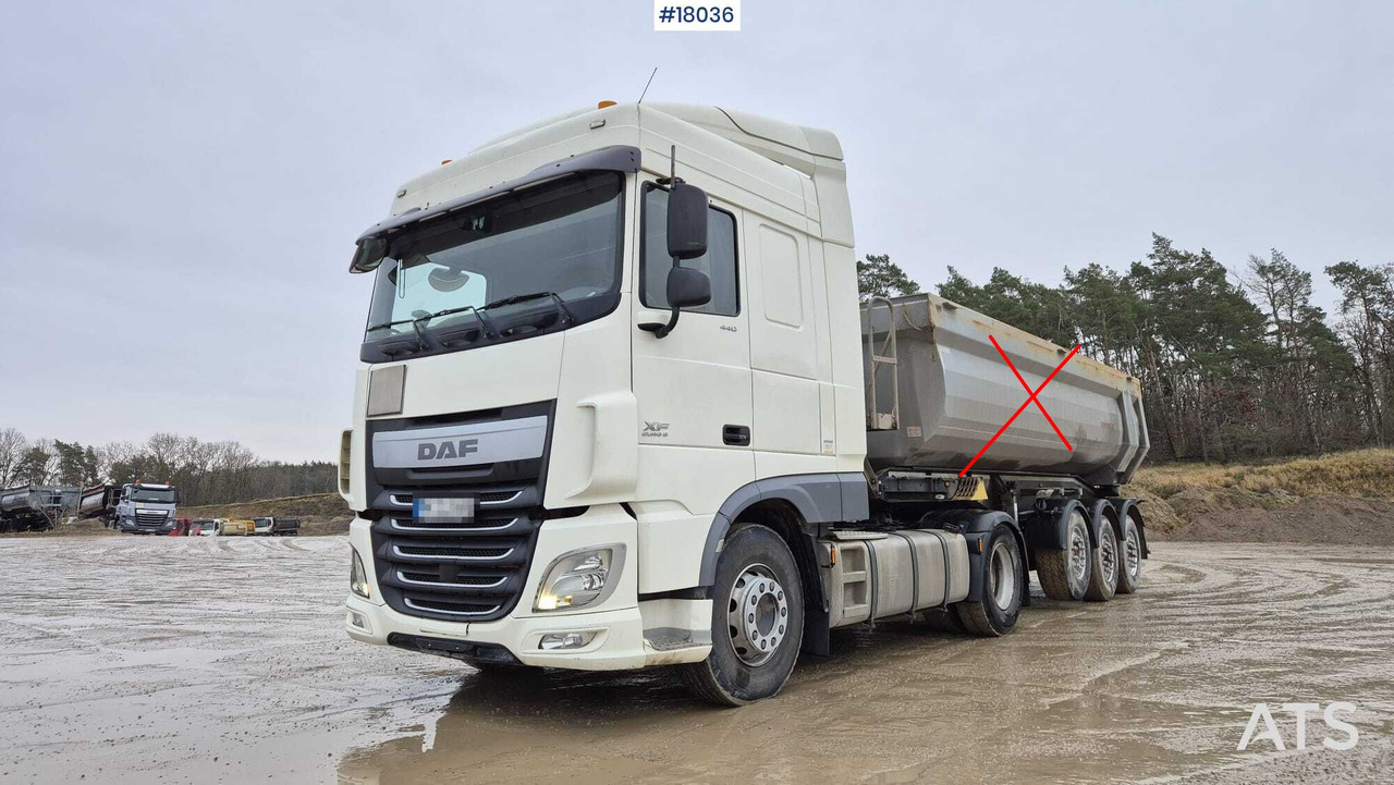 DAF XF 440 FT tractor unit (2017) Tipping hydraulics. - Tractor unit: picture 2 DAF XF 440 FT tractor unit (2017) Tipping hydraulics. - Tractor unit: picture 2