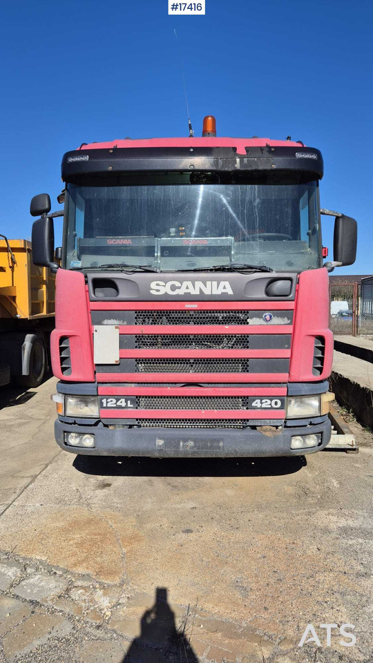 Tractor SCANIA 124L 420KM (2003) + BERGER tipper semi-trailer (2007) - Tractor unit: picture 4 Tractor SCANIA 124L 420KM (2003) + BERGER tipper semi-trailer (2007) - Tractor unit: picture 4