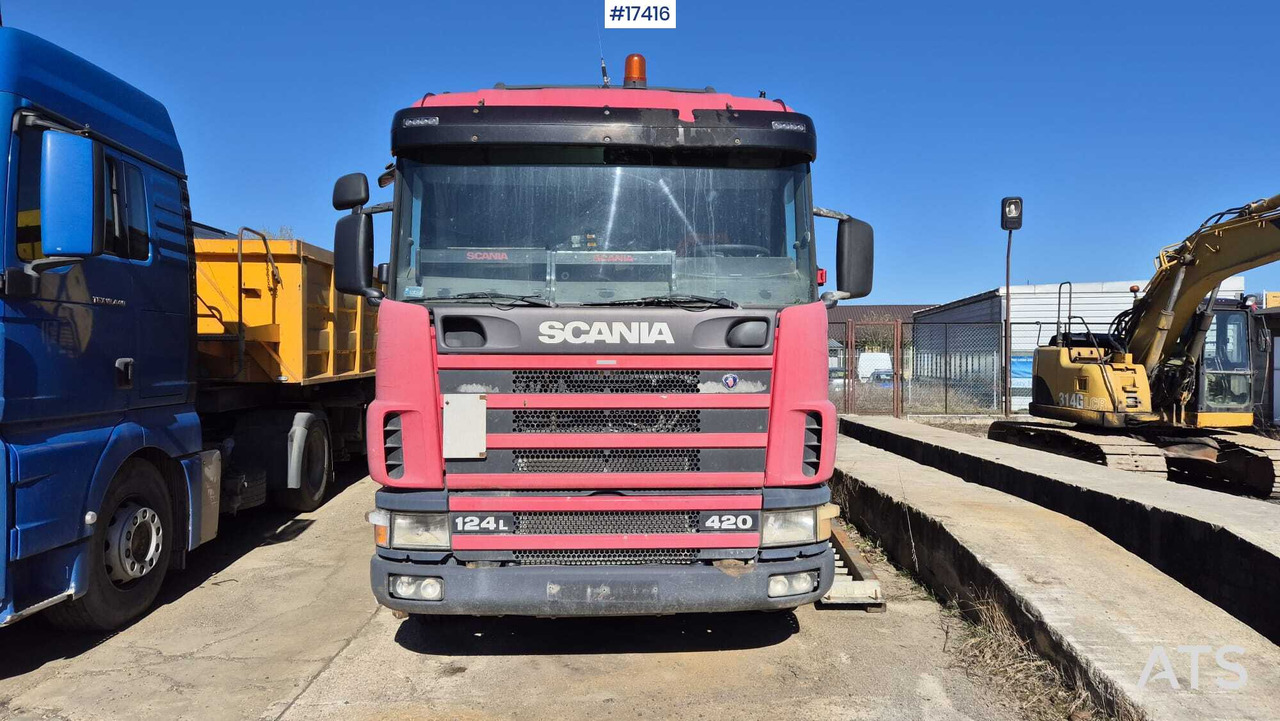 Tractor SCANIA 124L 420KM (2003) + BERGER tipper semi-trailer (2007) - Tractor unit, Tipper semi-trailer: picture 3 Tractor SCANIA 124L 420KM (2003) + BERGER tipper semi-trailer (2007) - Tractor unit, Tipper semi-trailer: picture 3