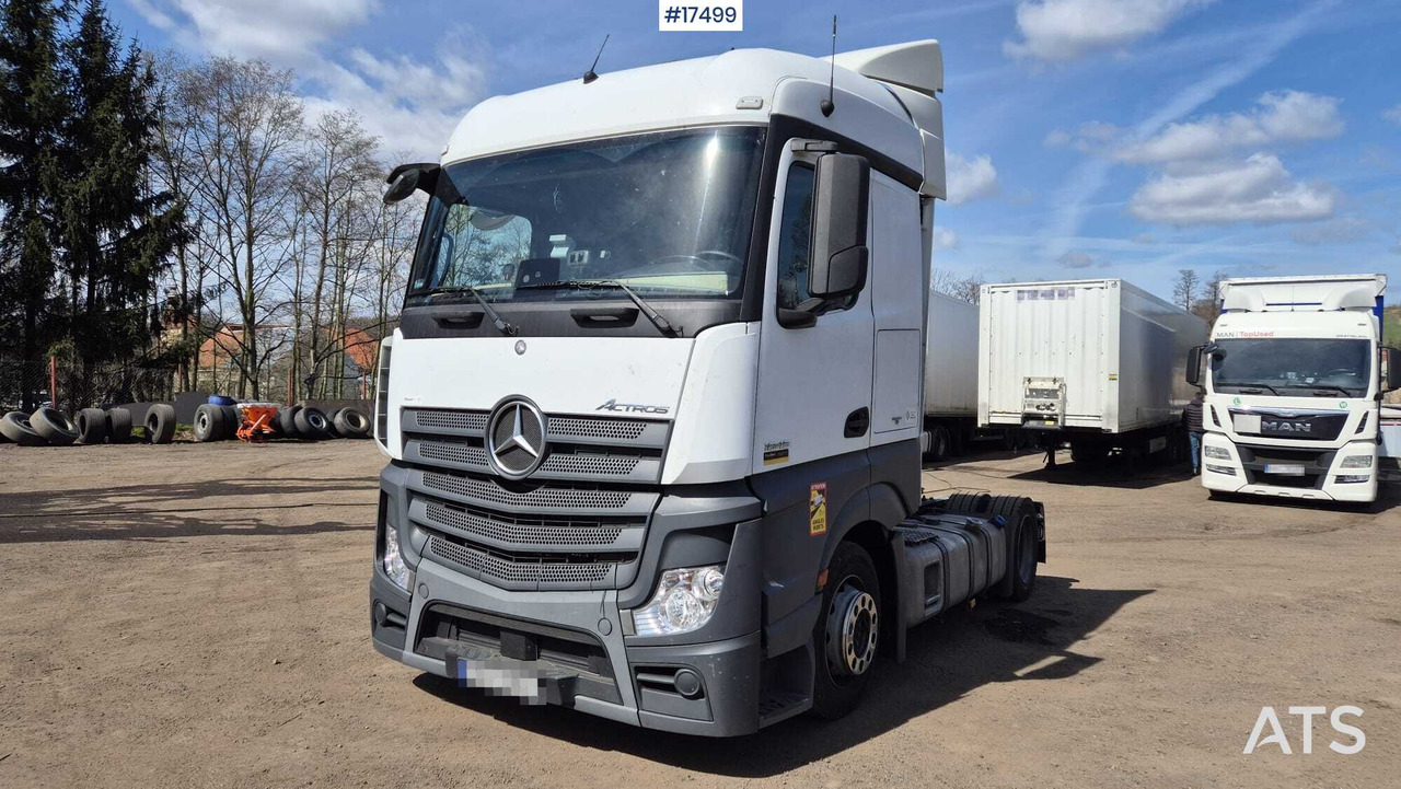 Truck tractor MERCEDES-BENZ ACTROS 1845 (2017) - Tractor unit: picture 1 Truck tractor MERCEDES-BENZ ACTROS 1845 (2017) - Tractor unit: picture 1