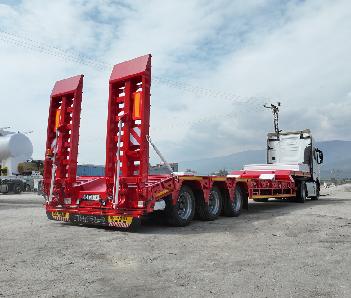 THOR THR-LW-3-A-2 - Low loader semi-trailer: picture 1 THOR THR-LW-3-A-2 - Low loader semi-trailer: picture 1