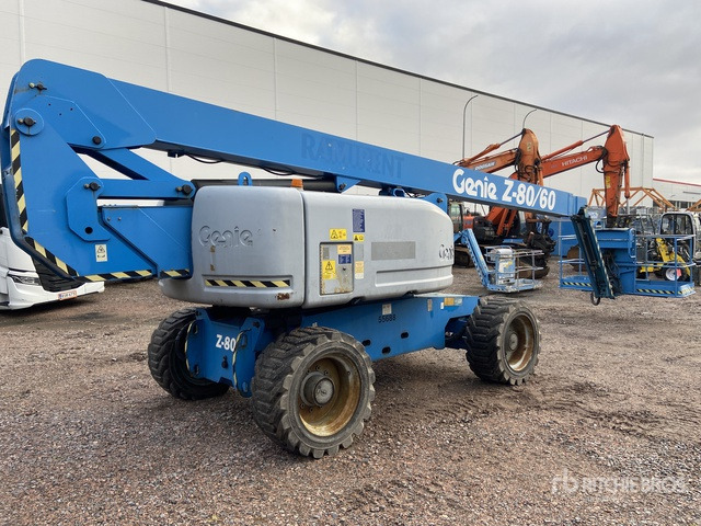 2007 Genie Z80/60 4WD Diesel Articulating Boom Lift - Articulated boom: picture 4 2007 Genie Z80/60 4WD Diesel Articulating Boom Lift - Articulated boom: picture 4
