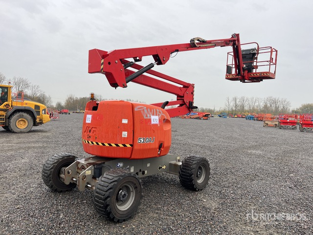 2011 JLG 510AJ 4WD Diesel Articulating Boom Lift - Articulated boom: picture 1 2011 JLG 510AJ 4WD Diesel Articulating Boom Lift - Articulated boom: picture 1