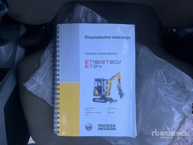2022 Wacker Neuson ET20 Mini Excavator: <6.6t - Mini excavator: picture 1 2022 Wacker Neuson ET20 Mini Excavator: <6.6t - Mini excavator: picture 1
