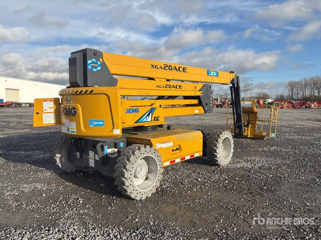 2022 XCMG XGA20ACE 4WD Electric Articulating Boom Lift - Articulated boom: picture 1 2022 XCMG XGA20ACE 4WD Electric Articulating Boom Lift - Articulated boom: picture 1