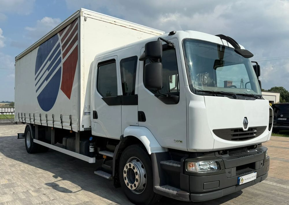 Renault Midlum - Curtainsider truck: picture 1 Renault Midlum - Curtainsider truck: picture 1