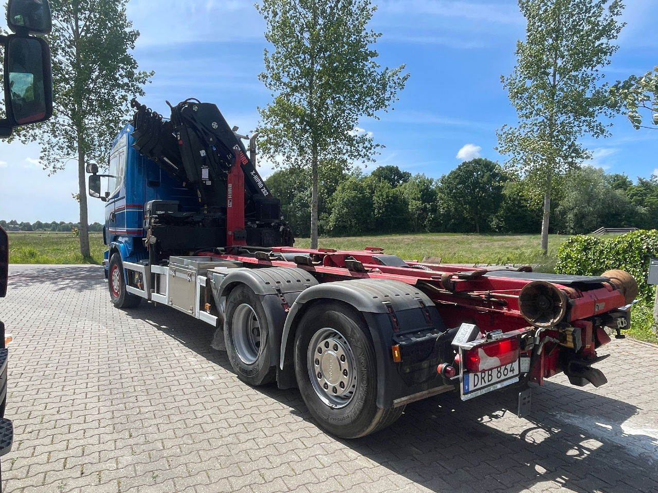 Scania R480 with hiab hookloader and hiab 262 EP5 with remote crane 2019 - Container transporter/ Swap body truck, Crane truck: picture 3 Scania R480 with hiab hookloader and hiab 262 EP5 with remote crane 2019 - Container transporter/ Swap body truck, Crane truck: picture 3