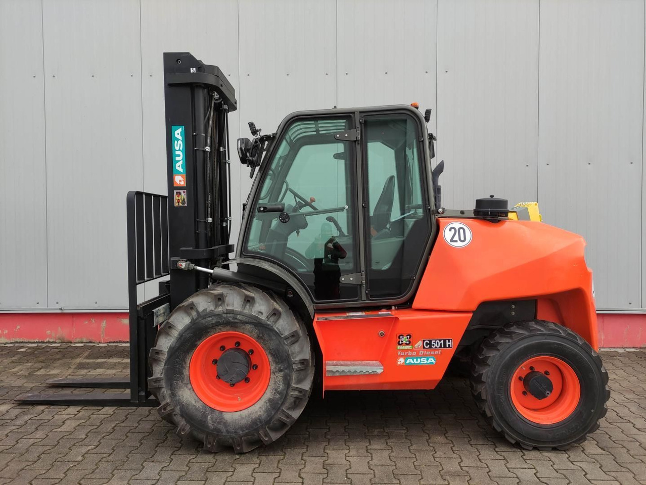 Ausa C 501 HX 4 - Rough terrain forklift: picture 1 Ausa C 501 HX 4 - Rough terrain forklift: picture 1