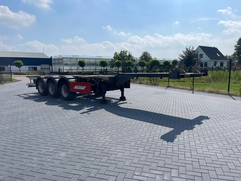 Container transporter/ Swap body semi-trailer Nooteboom FT-43-03V 2X EXTENDABLE, ALL CONNECTIONS, LIFT AXLE.: picture 1