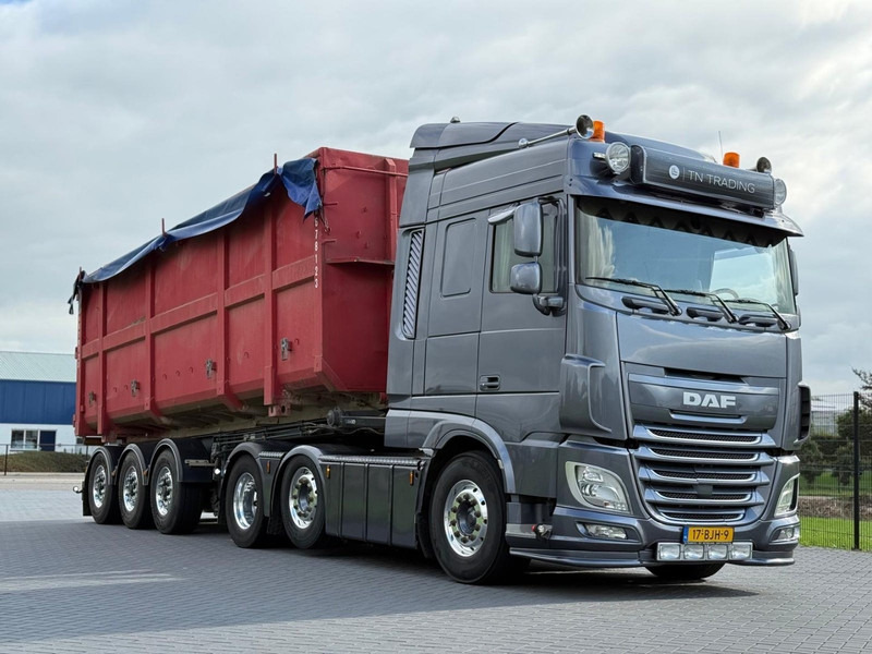 DAF XF 510 FTG HANDGESCHAKELD, COMPLEET, KIEPCHASSIS, 30FT CONTAINER. - Tractor unit: picture 1 DAF XF 510 FTG HANDGESCHAKELD, COMPLEET, KIEPCHASSIS, 30FT CONTAINER. - Tractor unit: picture 1