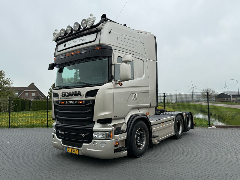 Tractor unit Scania R 580 SHOWTRUCK, VOLLUCHT, VOL SPOILER, RETARDER, SCHUIFSCHOTEL.: picture 8
