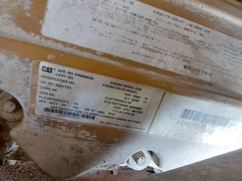 Dumper Caterpillar 777G **EPA**: picture 16
