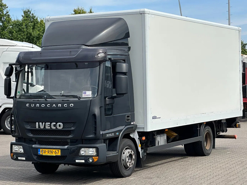 Iveco EuroCargo 120 EL18 Closed Box Saxas / Lift / Euro 5 / Smart Tacho - Box truck: picture 1 Iveco EuroCargo 120 EL18 Closed Box Saxas / Lift / Euro 5 / Smart Tacho - Box truck: picture 1