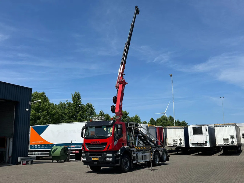 Iveco Stralis 400 6x2 HMF 1720 K3 Kraan Met 24T HTS Kabel Systeem / Rotator / Euro 6 - Cable system truck, Crane truck: picture 2 Iveco Stralis 400 6x2 HMF 1720 K3 Kraan Met 24T HTS Kabel Systeem / Rotator / Euro 6 - Cable system truck, Crane truck: picture 2