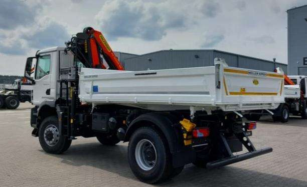 MAN TGM 18.320 - Tipper, Crane truck: picture 3 MAN TGM 18.320 - Tipper, Crane truck: picture 3