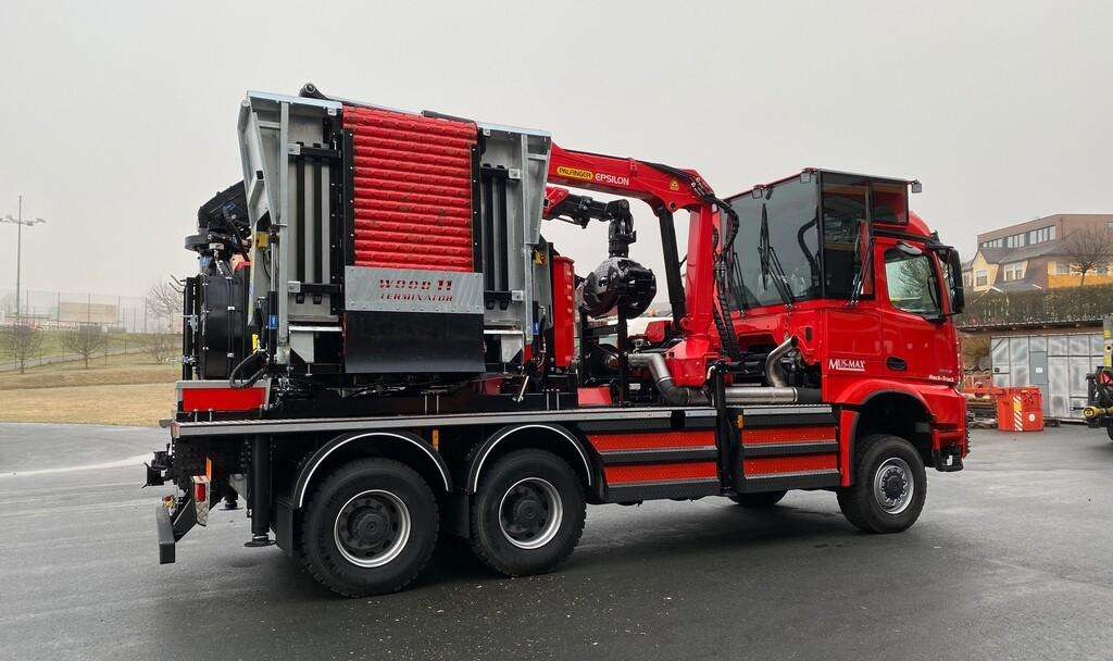 Mercedes MUSMAX WT11 NMV - Wood chipper, Truck: picture 2 Mercedes MUSMAX WT11 NMV - Wood chipper, Truck: picture 2