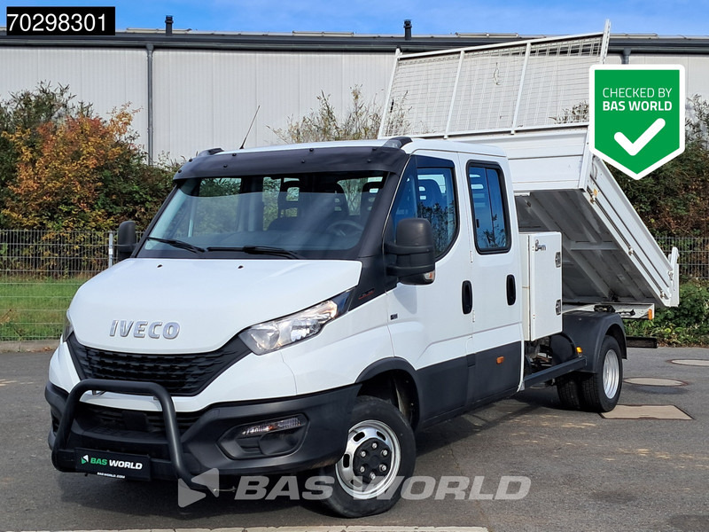 Flatbed van Iveco Daily 35C16 3.0L Doppelkabine Pritsche 3,5t AHK 160PS Doppelbereifung Klimaanlage Tempomat Euro6 2m3 A/C Towbar Cruise control: picture 1