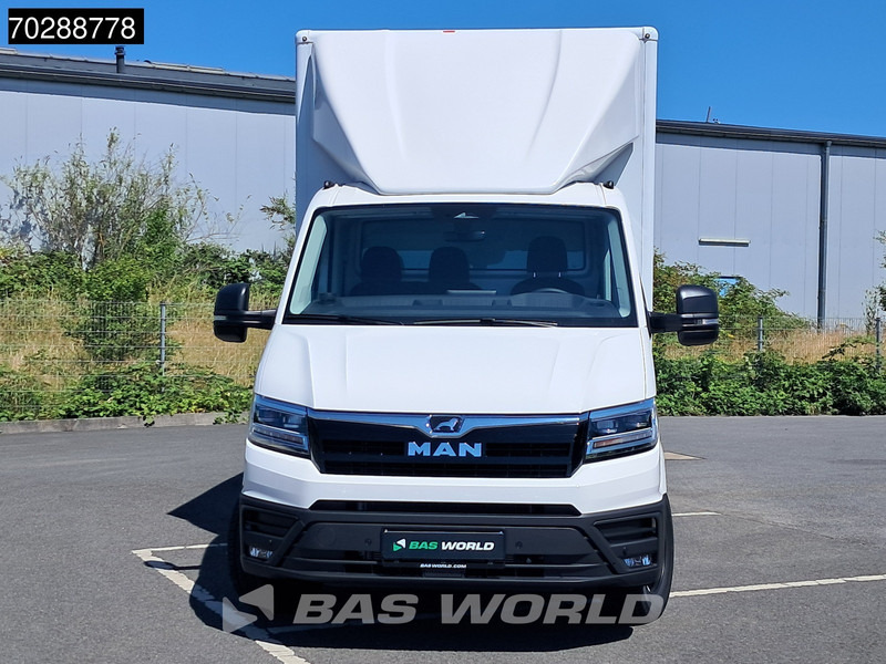 New Box van MAN TGE 3.180 Neu! Automatik 2025 Facelift Koffer Ladebordwand Navi Klima Tempomat LED Euro6 21m3 A/C Cruise control: picture 11