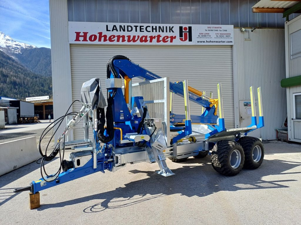 Binderberger RW 12 alpin mit BK 6-7000 S (20634) - Forestry trailer: picture 1 Binderberger RW 12 alpin mit BK 6-7000 S (20634) - Forestry trailer: picture 1