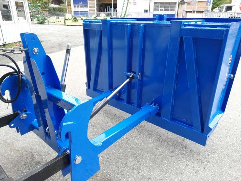 New Bucket for Farm tractor Stekro Kippmulde Hydraulisch 1,8m x 1,1m Dreipunkt und EURO-Aufnahme (14717): picture 6