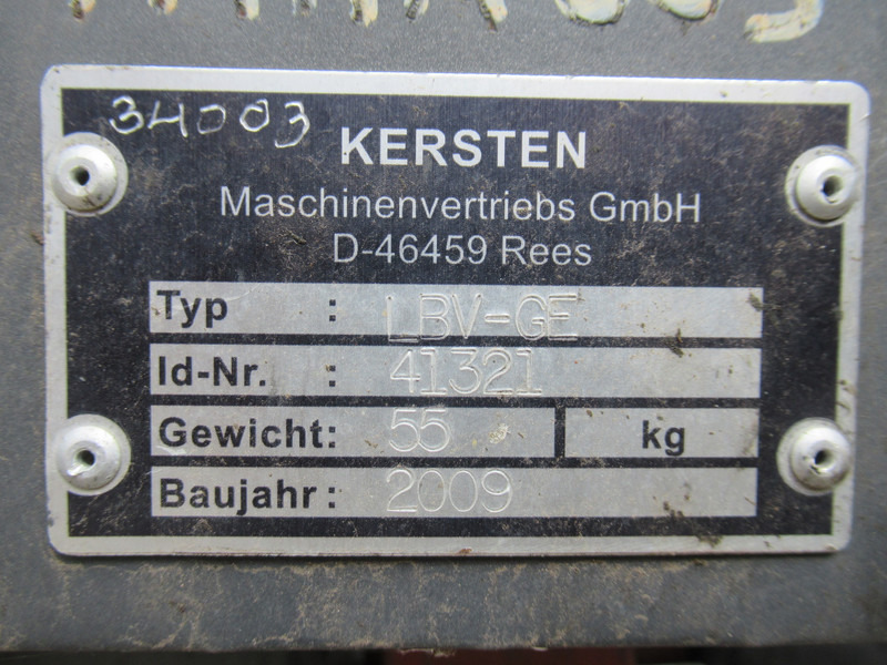 Road sweeper Kersten LBV-GE Bladblazer AIR LUFT Blower: picture 7