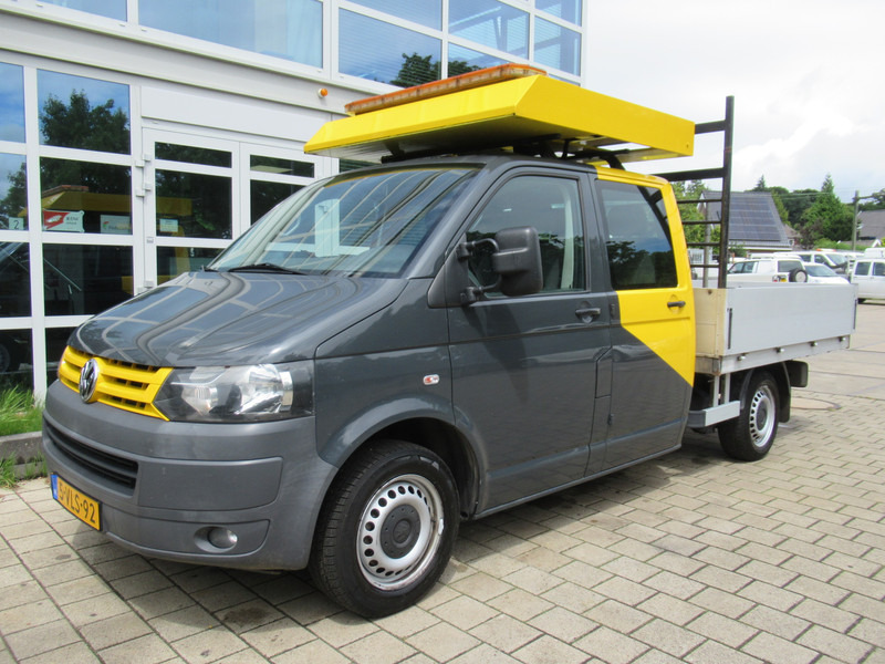 Tipper van, Combi van Volkswagen Transporter T5 2.0 TDI 75KW L2H1 DOKA dubbelcabine Kipper Actiebord: picture 7
