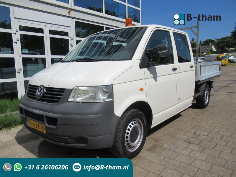 Volkswagen Transporter T5 2.5 TDI 96KW 340 DOKA Dubbelcabine - Flatbed van, Combi van: picture 1 Volkswagen Transporter T5 2.5 TDI 96KW 340 DOKA Dubbelcabine - Flatbed van, Combi van: picture 1