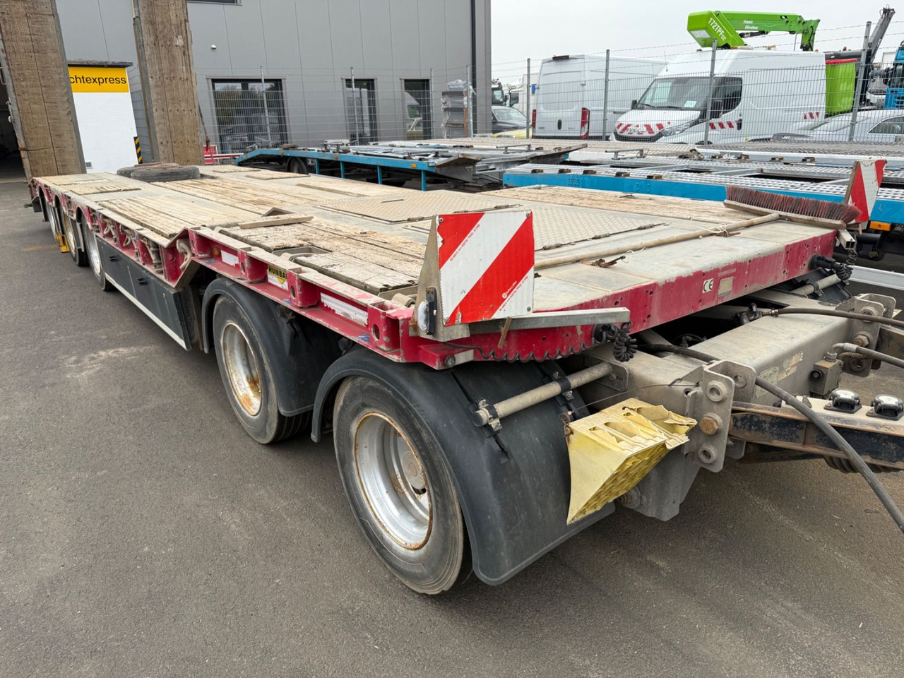 Low loader trailer Humbaur 5-Achs Tieflader / Lift- und Lenkachse/ 50 to: picture 8