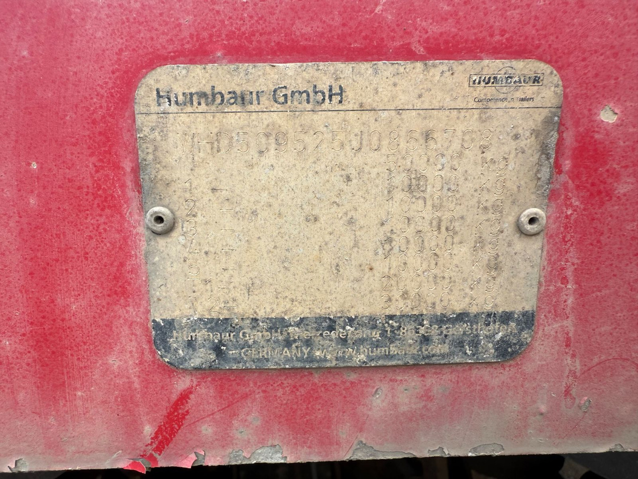 Low loader trailer Humbaur 5-Achs Tieflader / Lift- und Lenkachse/ 50 to: picture 9