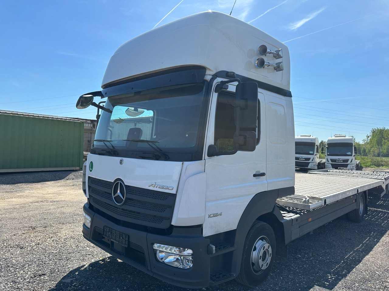 Mercedes-Benz Atego 1024 Flachzug 2-Bett Winde VDI2700 - Autotransporter truck: picture 2 Mercedes-Benz Atego 1024 Flachzug 2-Bett Winde VDI2700 - Autotransporter truck: picture 2