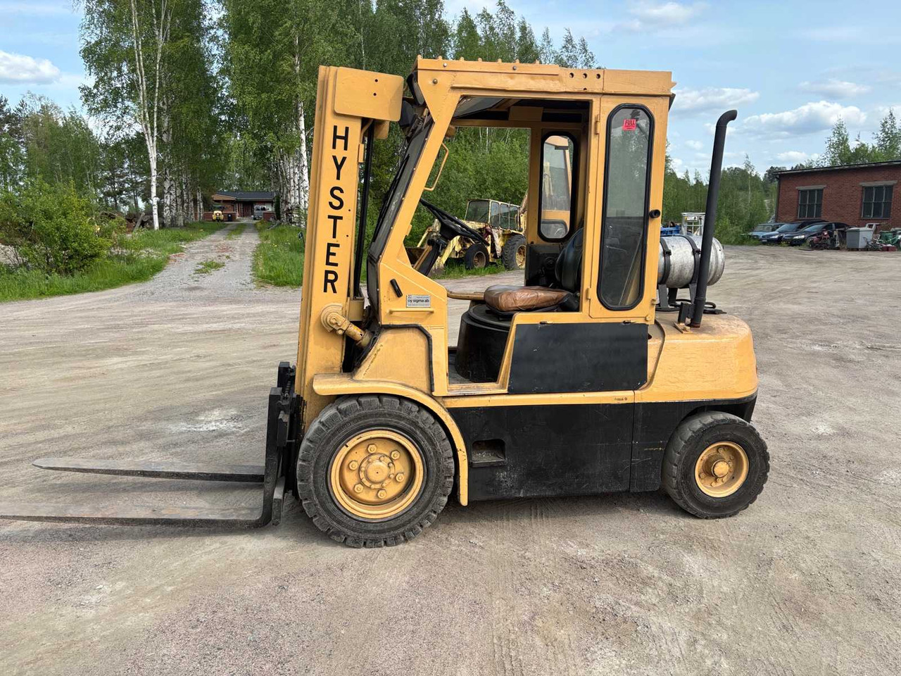 Forklift Hyster H 60 H - Electric forklift: picture 3 Forklift Hyster H 60 H - Electric forklift: picture 3
