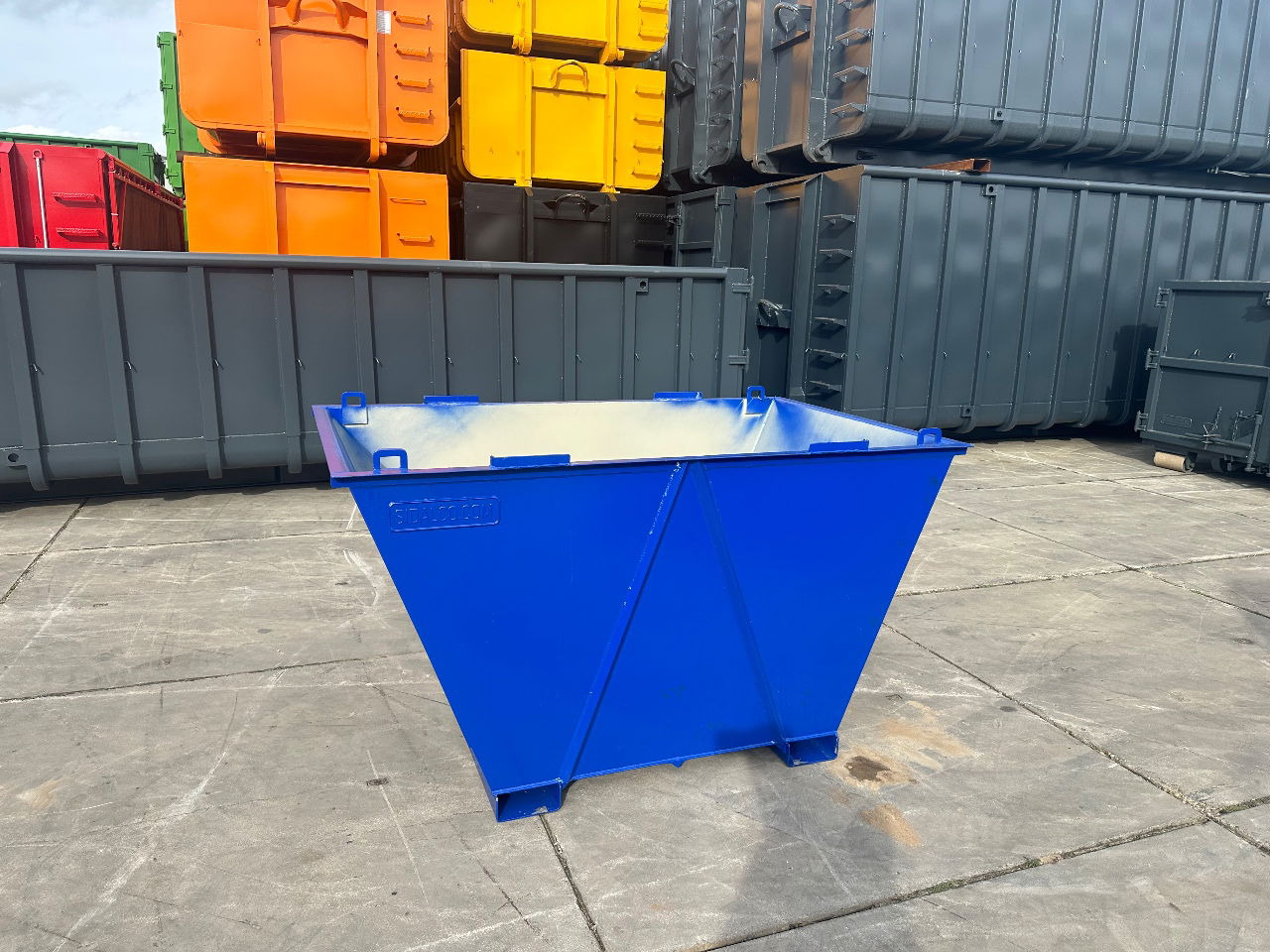 Sidalco 2 m3 sorteer bakjes - Skip bin: picture 1 Sidalco 2 m3 sorteer bakjes - Skip bin: picture 1