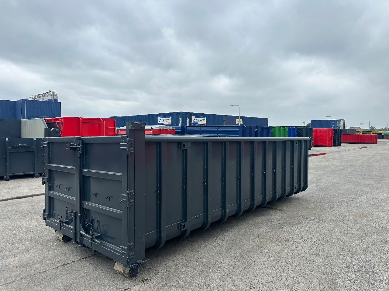 Sidalco 20 m3 Franse deur klep combinatie - Roll-off container: picture 2 Sidalco 20 m3 Franse deur klep combinatie - Roll-off container: picture 2