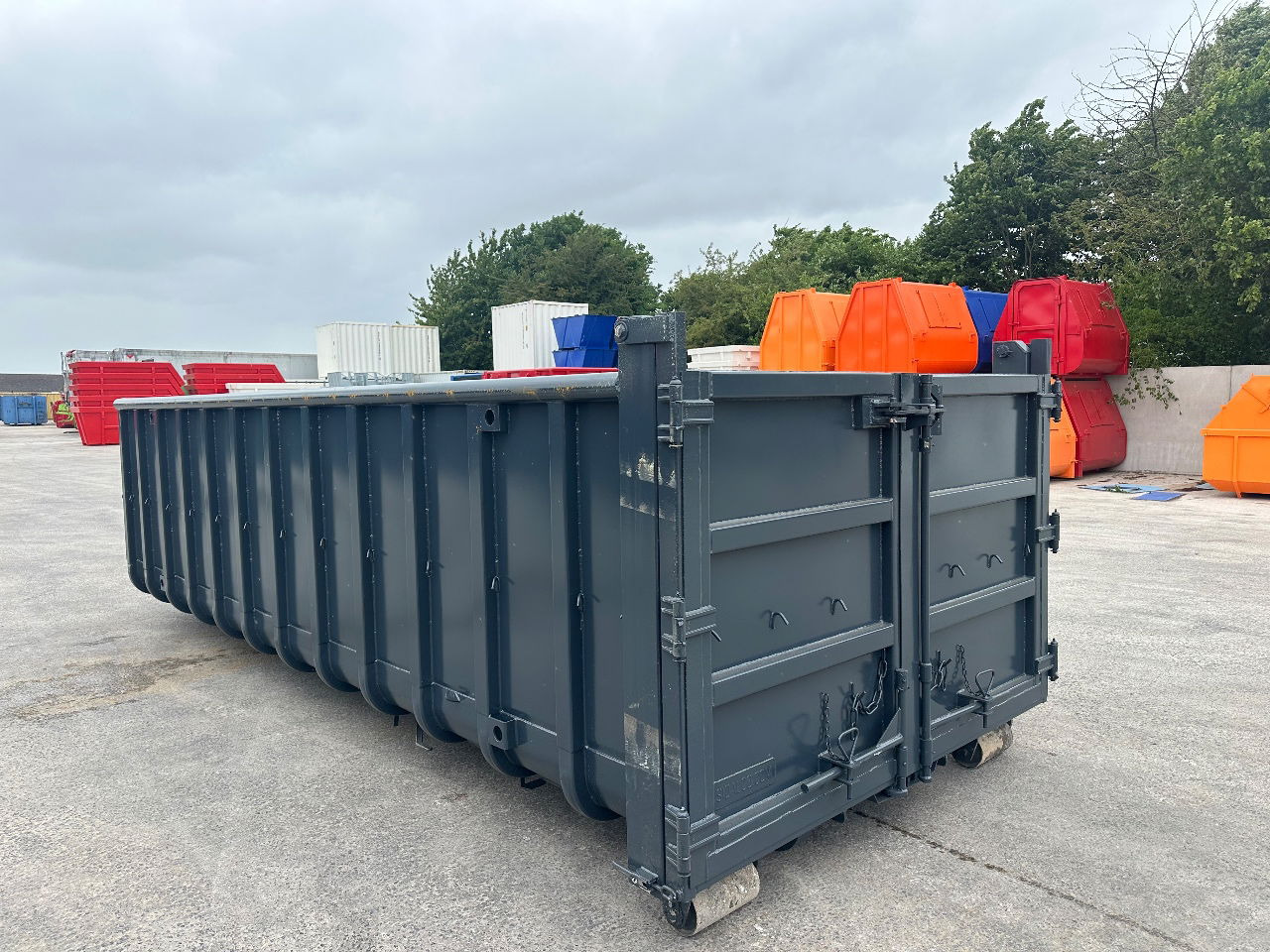 Sidalco 20 m3 Franse deur klep combinatie - Roll-off container: picture 3 Sidalco 20 m3 Franse deur klep combinatie - Roll-off container: picture 3