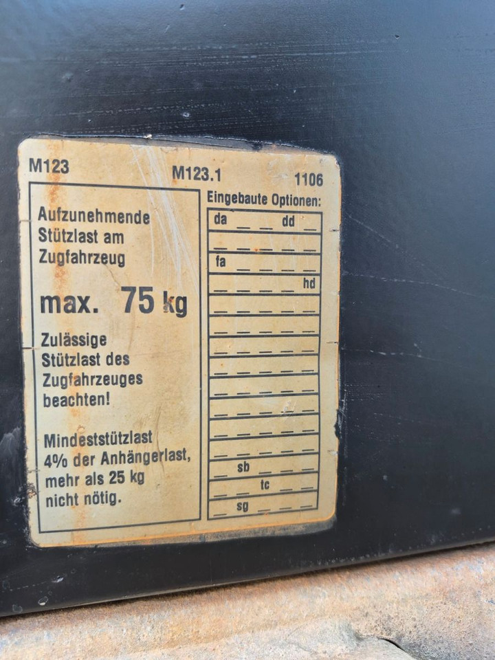 Air compressor Kaeser M123 SIGMA DEUTZ FAHRANLAGE 624 STD. KOMUNAL: picture 6