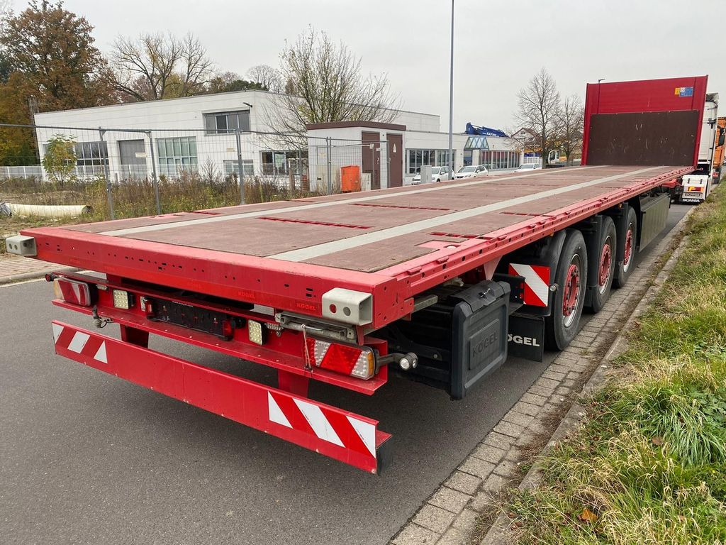 Dropside/ Flatbed semi-trailer Kögel s-24.1 Plattform 42000 Kg  RUNGE 6x: picture 1