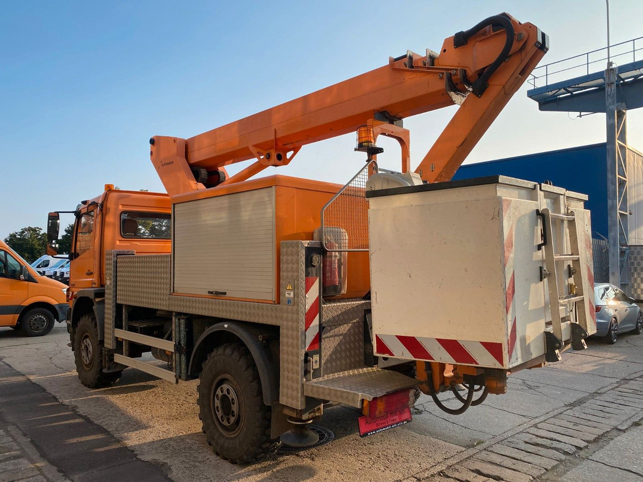 Mercedes-Benz ATEGO 4X4 1324 Hub Steiger Ruthmann T220 - Truck mounted aerial platform: picture 5 Mercedes-Benz ATEGO 4X4 1324 Hub Steiger Ruthmann T220 - Truck mounted aerial platform: picture 5