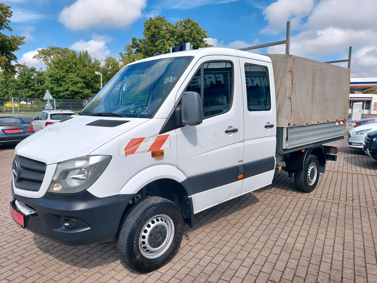 Mercedes-Benz Sprinter II Pritsche DoKa 316 4X4 Klima Standhei - Curtain side van, Combi van: picture 4 Mercedes-Benz Sprinter II Pritsche DoKa 316 4X4 Klima Standhei - Curtain side van, Combi van: picture 4