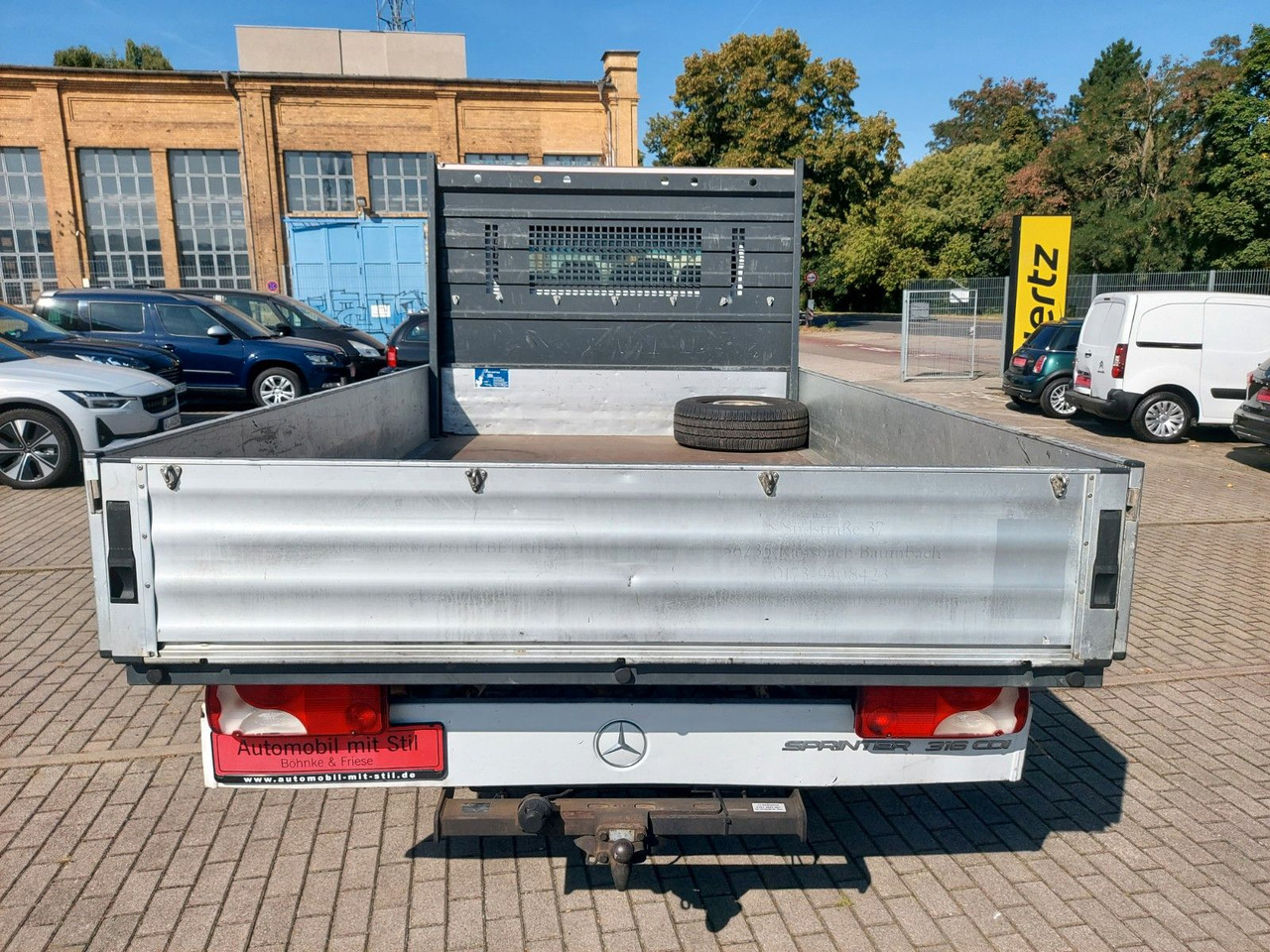 Mercedes-Benz Sprinter II Pritsche DoKa 316 Autom. lang 7Sitze - Flatbed van, Combi van: picture 4 Mercedes-Benz Sprinter II Pritsche DoKa 316 Autom. lang 7Sitze - Flatbed van, Combi van: picture 4