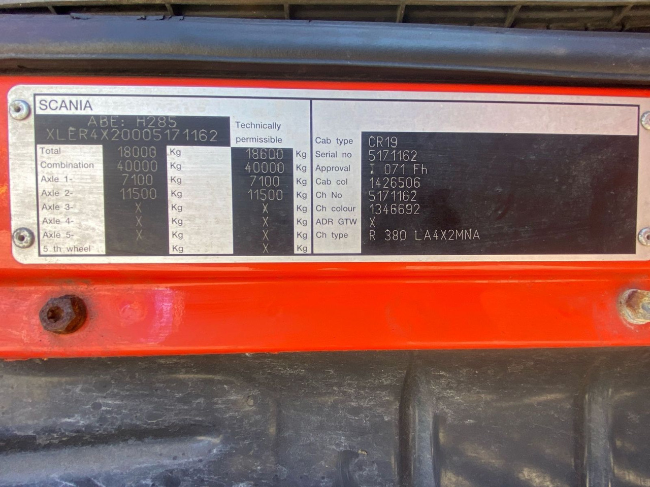 Lease a  Scania SCANIA R380 4x2 KIPP-HYDRAULIK AUTOMATIK Scania SCANIA R380 4x2 KIPP-HYDRAULIK AUTOMATIK: picture 11