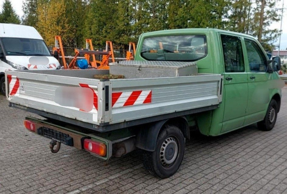 Volkswagen T5 Transporter Pritsche Doppelkabine - Flatbed van, Combi van: picture 4 Volkswagen T5 Transporter Pritsche Doppelkabine - Flatbed van, Combi van: picture 4