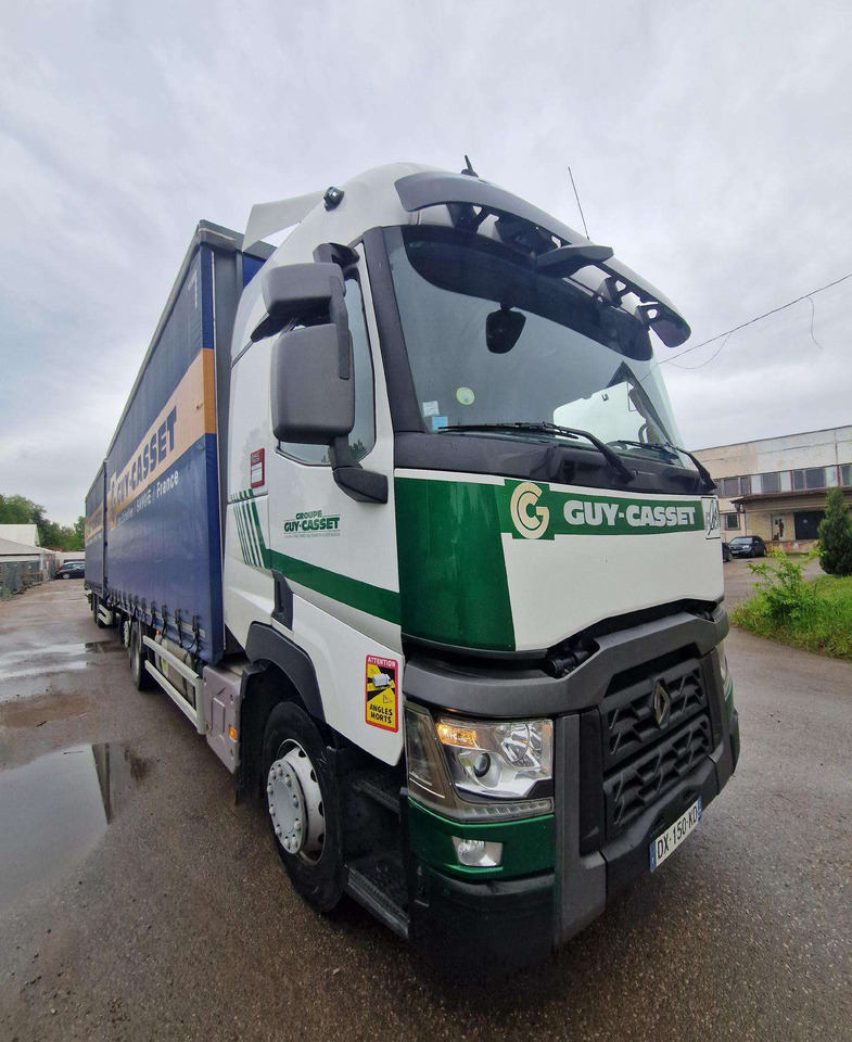 Renault T 460 - Curtainsider truck: picture 1 Renault T 460 - Curtainsider truck: picture 1