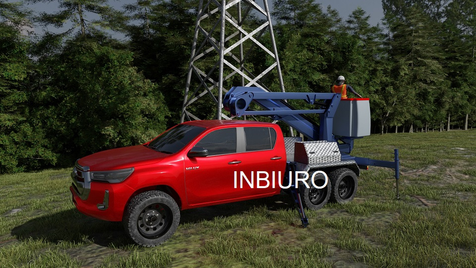 Hilux pickup - Truck mounted aerial platform: picture 1 Hilux pickup - Truck mounted aerial platform: picture 1