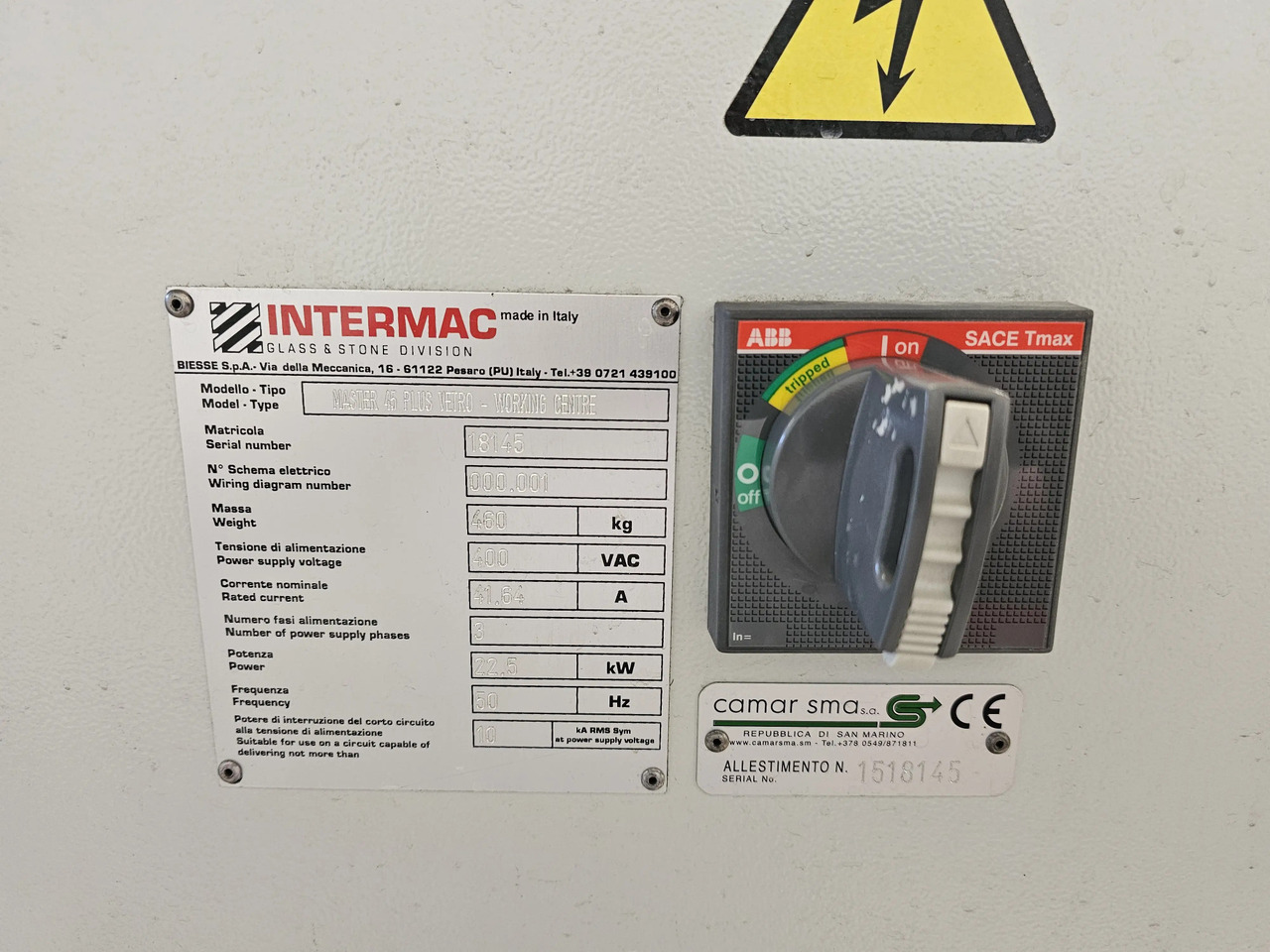 1 Stk. CNC Bearbeitungszentrum (Intermac) - Machine tool: picture 4 1 Stk. CNC Bearbeitungszentrum (Intermac) - Machine tool: picture 4