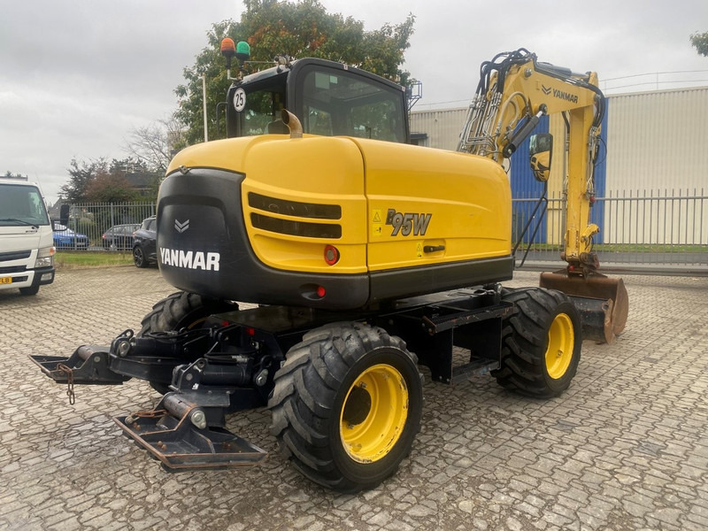 Yanmar B95w NVT - Wheel excavator: picture 5 Yanmar B95w NVT - Wheel excavator: picture 5