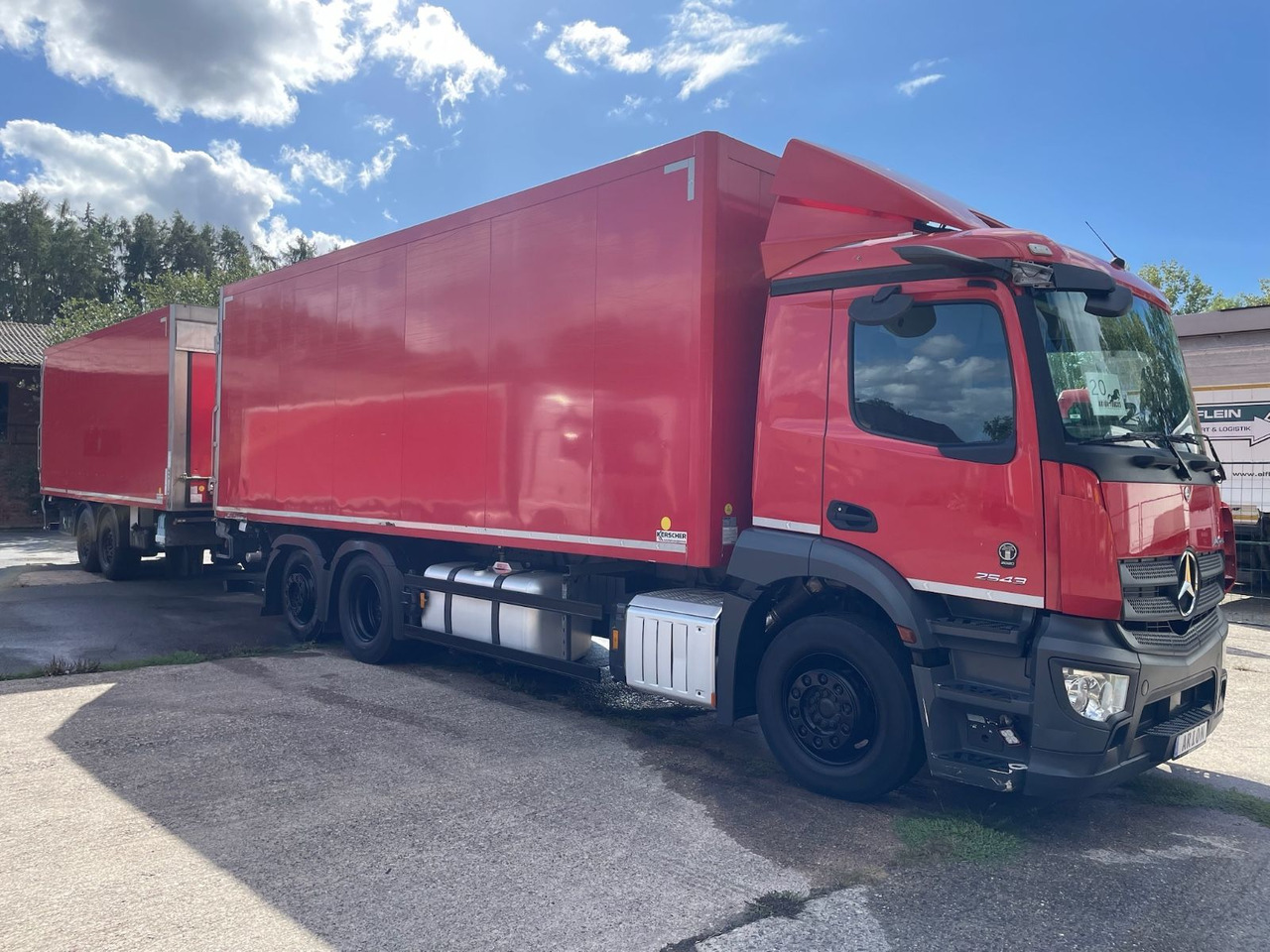Mercedes-Benz Actros 2543 6x2 Kühlkoffer/CARRIER/KERSCHER/EU6d - Refrigerator truck: picture 1 Mercedes-Benz Actros 2543 6x2 Kühlkoffer/CARRIER/KERSCHER/EU6d - Refrigerator truck: picture 1