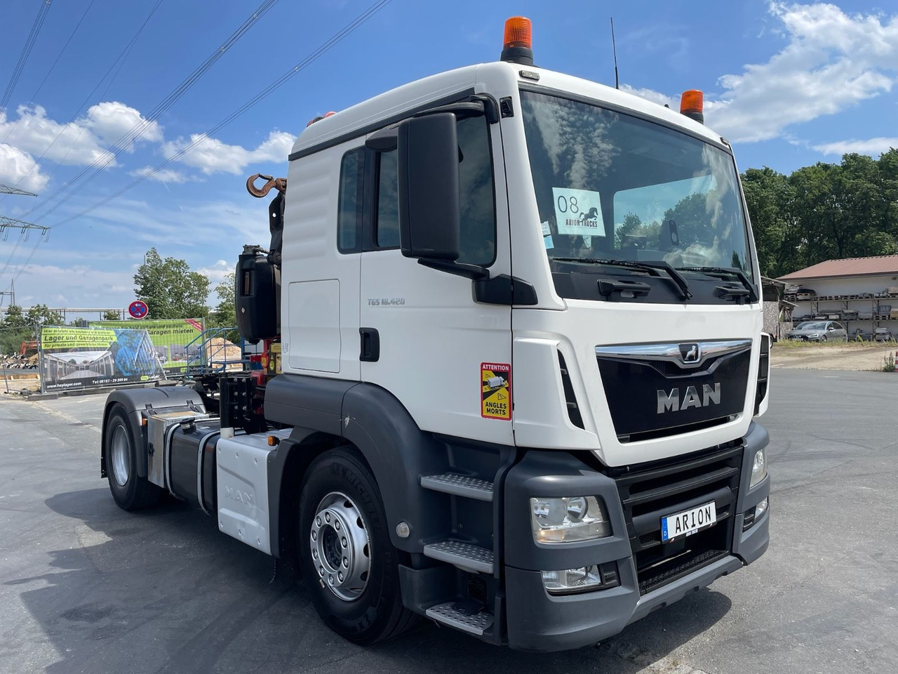 MAN TGS 18.420 4x2 BLS/Kran/FASSI F150A23/AC/EU6 - Tractor unit: picture 1 MAN TGS 18.420 4x2 BLS/Kran/FASSI F150A23/AC/EU6 - Tractor unit: picture 1